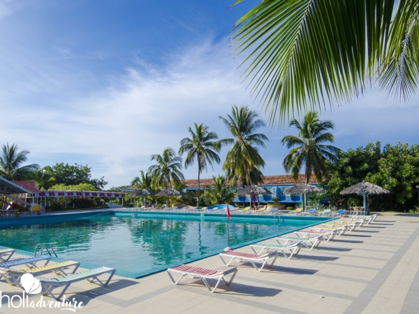 Panoramic pool view - Hotel Gran Caribe Rancho Luna