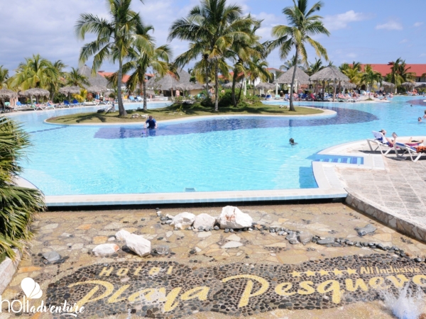 Pool view - Hotel Playa Pesquero