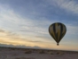Balloon flight over the Atacama Desert, Antofagasta región, Chile.