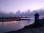 Havana panoramic night view