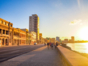 Sunset at Havana´s Malecon, Cuba