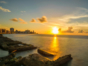 Sunset at Havana´s Malecon, Cuba