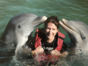 Interacting with the Dolphins at Cayo Guillermo dolphinarium