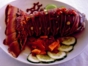 Lobster dinner, Marine Adventure, Holguín