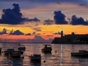 Havana´s Malecon at night