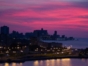 Havana city, panoramic view, "Havana Bay at night" Bike Tour