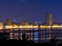 Havana panoramic night view,