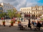 Old Square, panoramic view, "Colonial Tour of Old Havana"