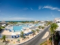 Hotel's pool panoramic view