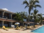 Panoramic hotel & pool view
