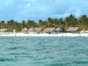 Panoramic beach view