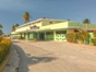 Hotel entrance panoramic view