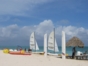 Panoramic beach view & watersports