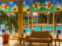 Lobby and pool view
