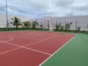 Tennis court at WOOVO Playa Hermosa Cayo Paredón Hotel, Cayo Paredón Grande, Morón, Ciego de Ávila, Cuba