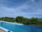 Panoramic pool view