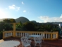 House terrace and Viñales valley panoramic view
