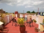 Terrace with city view