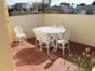 Terrace with city view