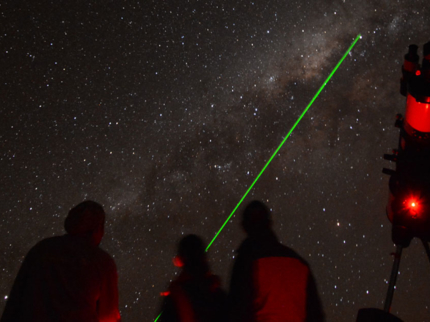 Watching the stars tour, Atacama Desert, Antofagasta region, Chile.