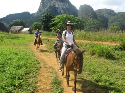 “Horseback Riding Through the Valle del Silencio”