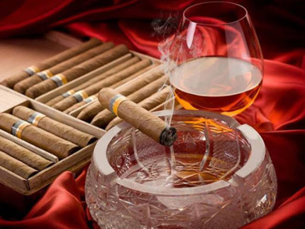 rum and cuban cigars