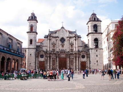 Catedral Square-Old Havana-Cuba