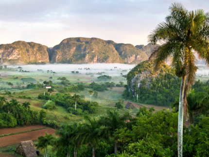 Viñales valley panoramic view