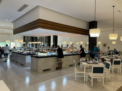 Flavors Buffet Restaurant at Grand Memories Holguín Hotel, Ramón de Antilla, Holguín, Cuba.