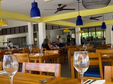 El Ranchón Restaurant at Grand Memories Holguín Hotel, Ramón de Antilla, Holguín, Cuba.