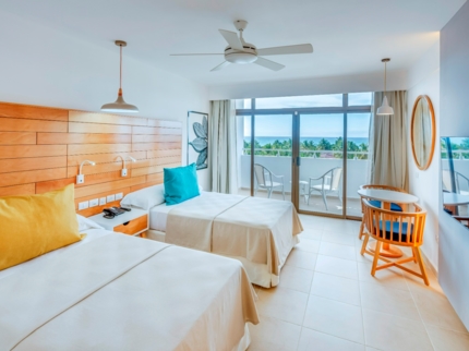 Sea View Sol Room at Sol Caribe Beach All Inclusive Hotel, Varadero, Matanzas, Cuba.