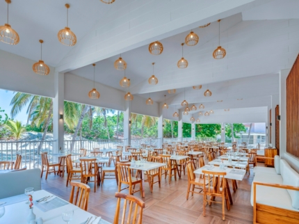 La Finca Restaurant at Sol Caribe Beach All Inclusive Hotel, Varadero, Matanzas, Cuba.