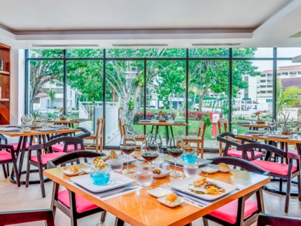 Salt & Pepper Spanish Restaurant at Sol Caribe Beach All Inclusive Hotel, Varadero, Matanzas, Cuba.