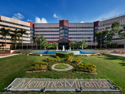 Panoramic hotel view