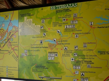 Moka (Las Terrazas) Hotel map