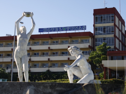 Panoramic hotel view