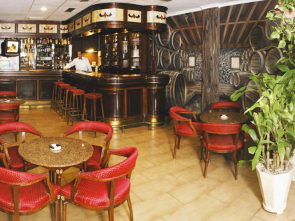 lobby bar panoramic view