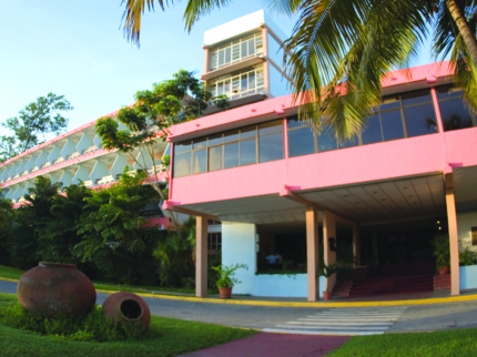 Panoramic hotel view