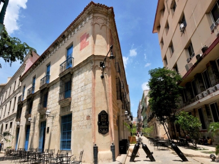 Panoramic hotel view