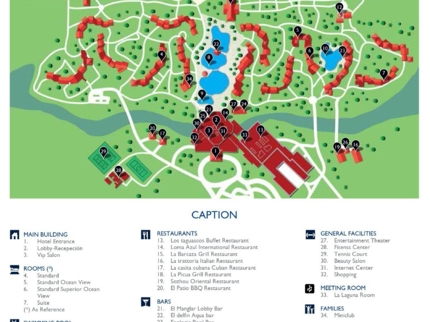 Tryp Cayo Coco Hotel Map