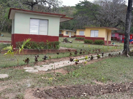 Cabin´s area at Manacal Camping, Arroyo Manacal, Trinidad, Provincia de Sancti Spíritus, Cuba.