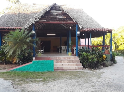 RESTAURANT at Manacal Camping, Arroyo Manacal, Trinidad, Provincia de Sancti Spíritus, Cuba.