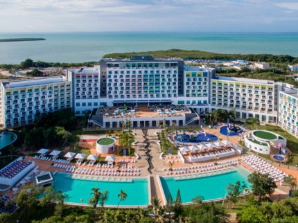 Panoramic hotel view