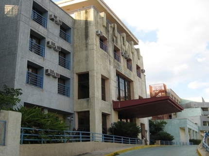 Panoramic hotel view