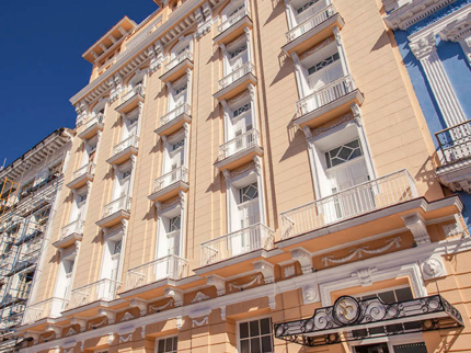 hotel front view