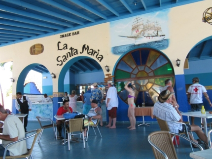 La Santa María (Atlántico section) Pool Snack Bar