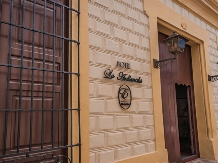 Panoramic hotel view