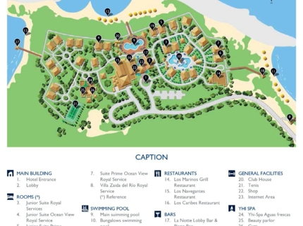 Meliá Buenavista Hotel Map