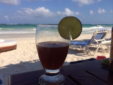 Beach bar Arenas Blancas section