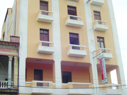 Panoramic hotel view